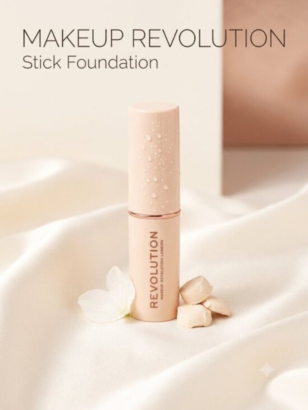 Makeup Revolution Fast Base Stick Foundation F12 0.21 oz NEW